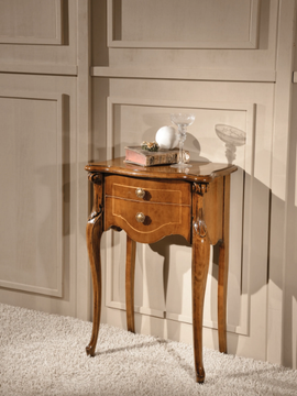 5420 - Rectangular wooden bedside table with drawers by Tarocco Vaccari Group - view 3